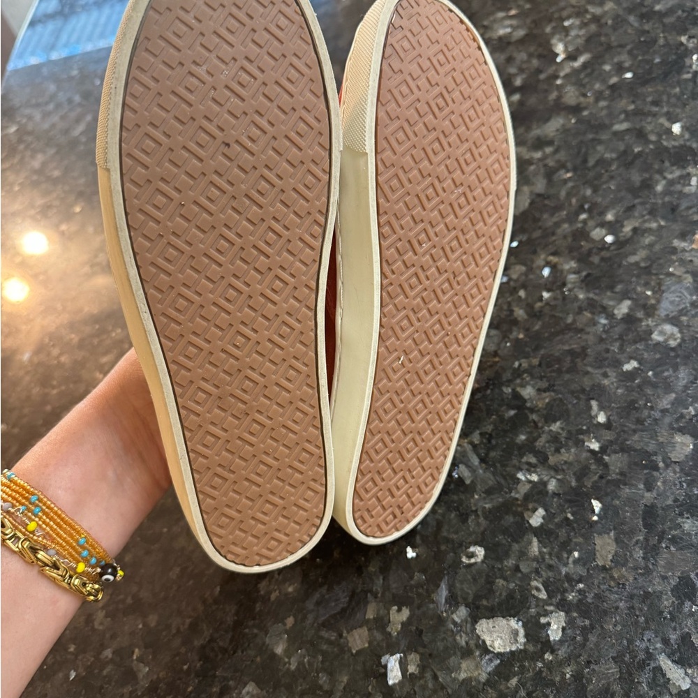 Tory Burch Burnt Orange Suede Footwear - Picture 7 of 9